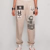 Multi-patch Jogger Pants in Ecru