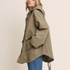 Green Hooded Parka Jacket