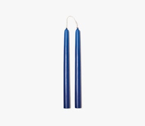 Taper Candles Set - Cobalt