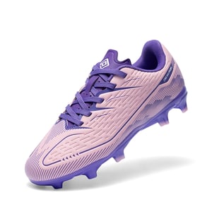 DREAM PAIRS Lightweight Three Zone Stud Kids  Soccer Cleats for Boys   Girls