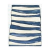 Summer Stripes Blueberry Art Print