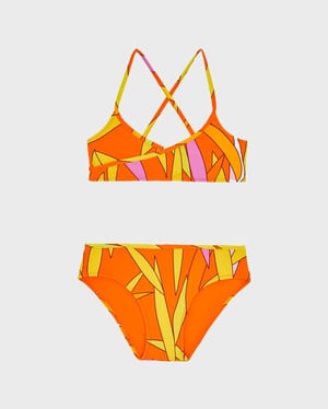 Vilebrequin - Girls Bikini Set Madrague - Swimwear - Gigi - Orange - Size 10