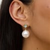 Ocean Water Earrings Gold