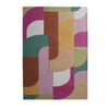 Retro Deco Rug Pink - 200x290cm