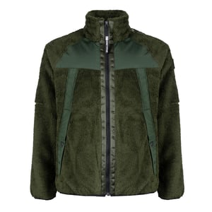 ST95 Zip Fleece Dark Green
