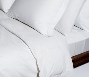 Sateen Duvet Cover - King / Classic Ivory