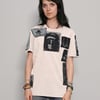 Saint' Multipatch T-Shirt in Ecru