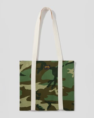 Tote Bag (Woodland Camo Ripstop) - One Size