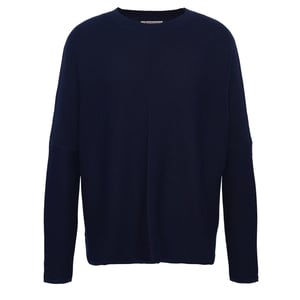 Barbour Womens Bickland Crew Neck Jumper Classic Navy