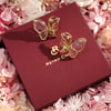 Butterfly Serenade Earrings - + Gift Box