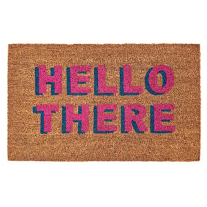Hello There Coir Doormat - 45x75cm