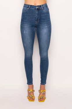 AKIRA Flex-Fit High Waisted Super Stretchy Skinny Jeans | Size 29