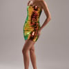 AKIRA Dancin The Night Away Mini Dress | Black | Size Medium