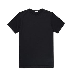 Sunspel Classic Crew T-Shirt Black