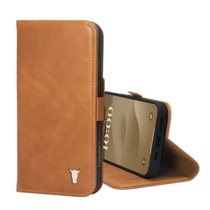 iPhone 15 Pro Leather Wallet Case (MagSafe Charging) v2.0 - Tan