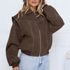 Winter Chill Fluffy Ear Muffs Brown
