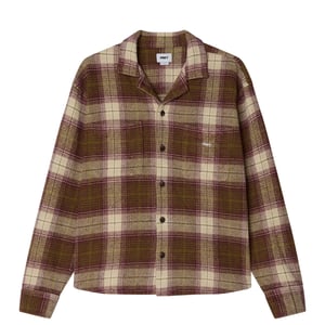 Obey Laurel Woven Knit Moss Green Multi