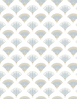 Lotus Papyrus' Wallpaper by Tea Collection - Elephant - Traditional / 27 in. x 27 ft.