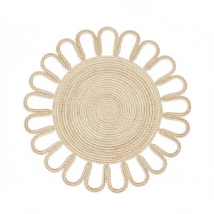 Florentina Handwoven Iraca Palm Placemat - All-Natural Palm