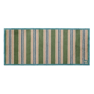 Timeless Stripe Green Washable Runner - 65x150cm