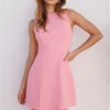 Spring Into Style Mini Dress Pink