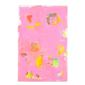 Pinkaholic Original Painting by Kerri Rosenthal