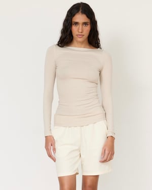 Lane Boatneck Top - Large