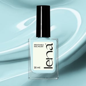 LENA Breathable & Water-Permeable Halal Nail Polish - I'll Be There For Blue - LE310