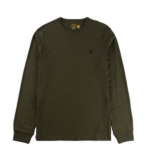 Polo Ralph Lauren Custom Slim Fit Jersey L/S T-Shirt Company Olive