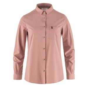 Fjallraven Womens Ovik Lite Shirt LS Dusty Rose