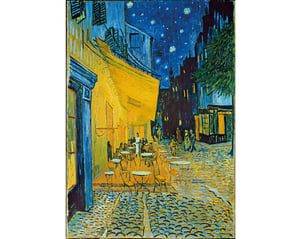 The Café Terrace on the Place du Forum