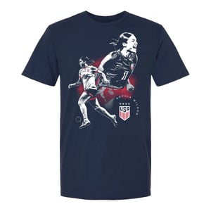 Unisex USWNT Sophia Wilson Graphic Navy Tee / 3X
