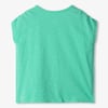 Girls Palm Tree Cinched Shoulder Top