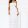 Chic Confidential Maxi Dress White
