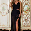 Rooftop Rendezvous Maxi Dress Black