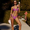 Beach Patrol Swim Top Purple