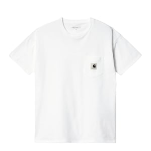 Carhartt WIP Womens S/S Pocket T-Shirt White