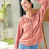 Esme Top in Saffron Dot