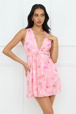 Twilight Serenity Mini Dress Pink