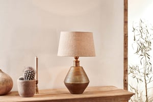 nkuku Nalgonda Lamp | Lamps | Small | Antique Brass