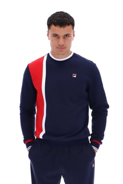 Hanks Colour Block Crew Sweatshirt - 4XL