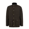 Barbour Hereford Tweed Wool Jacket Rustic Brown