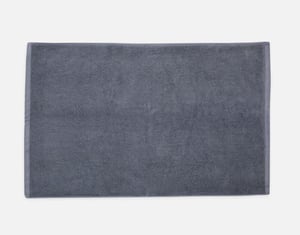 QE Home Modal Cotton Bath Mat in Stormcloud, Grey