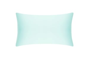 Teal Breeze Boudoir Pure Silk Cushion Cover - 30x50cm
