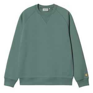 Carhartt WIP Chase Sweat Silver Pine / Gold