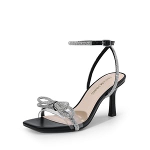 DREAM PAIRS Ankle Strap Crystal Rhinestone Heels