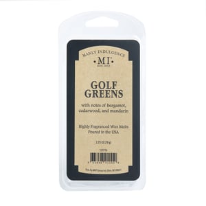 Golf Greens, Wax Melts, 2.75 oz - White / Golf Greens
