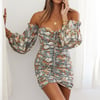 HELLO MOLLY Basque Country Dress Sage