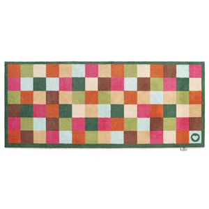 Allsorts Check Washable Runner - 65x150cm