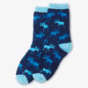 Blue Moose Fuzzy Socks